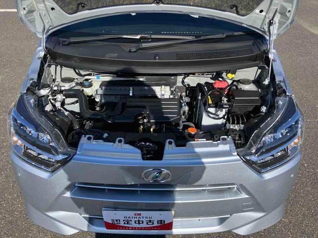 ミライースＸ　ＳＡIIIＬＥＤヘッドライト　電動格納ドアミラー　プライバシーガラス　リヤシートヘッドレスト　オートライト　キーレスエントリー　セキュリティアラーム　横滑り防止装置　コーナーセンサー　衝突被害軽減ブレーキ（千葉県）の中古車