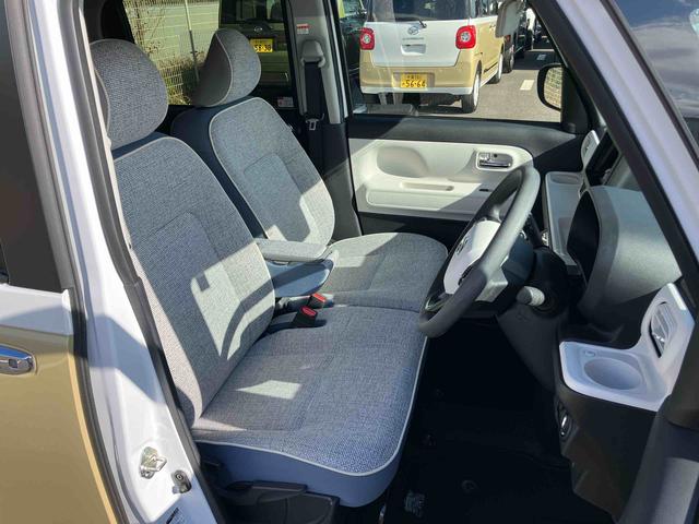 ムーヴキャンバスストライプスＧターボ両側電動スライドドア　ＬＥＤヘッドライト＆フォグランプ　シートヒーター　保温カップホルダー　電動駐車ブレーキ　バックカメラ　ステアリングスイッチ　自動追従クルコン　衝突被害軽減ブレーキ（千葉県）の中古車