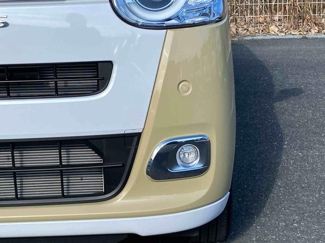 ムーヴキャンバスストライプスＧターボ両側電動スライドドア　ＬＥＤヘッドライト＆フォグランプ　シートヒーター　保温カップホルダー　電動駐車ブレーキ　バックカメラ　ステアリングスイッチ　自動追従クルコン　衝突被害軽減ブレーキ（千葉県）の中古車