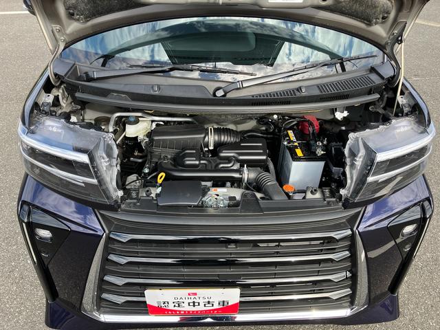 タントカスタムＸバックカメラ　両側電動スライドドア　１４インチアルミ　ＬＥＤヘッド＆フォグランプ　シートヒーター　電動駐車ブレーキ　オートライト　上下２段調節式デッキボード　コーナーセンサー　衝突被害軽減ブレーキ（千葉県）の中古車