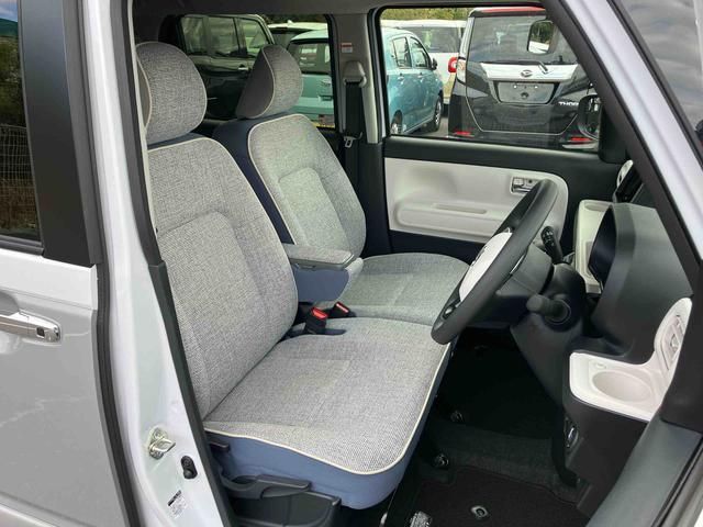 ムーヴキャンバスストライプスＧターボ両側電動スライドドア　ＬＥＤヘッドライト＆フォグランプ　シートヒーター　保温カップホルダー　電動駐車ブレーキ　バックカメラ　ステアリングスイッチ　自動追従クルコン　衝突被害軽減ブレーキ（千葉県）の中古車