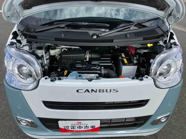 ムーヴキャンバスストライプスＧ両側電動スライドドア　ＬＥＤヘッドライト＆フォグランプ　シートヒーター　保温カップホルダー　電動駐車ブレーキ　バックカメラ　ステアリングスイッチ　コーナーセンサー　衝突被害軽減ブレーキ（千葉県）の中古車