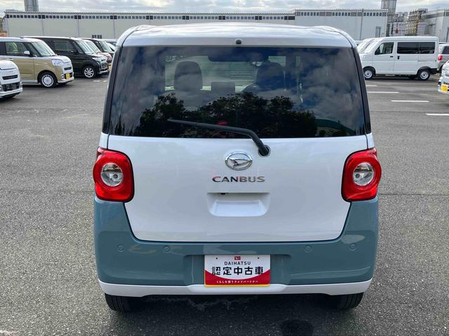 ムーヴキャンバスストライプスＧ両側電動スライドドア　ＬＥＤヘッドライト＆フォグランプ　シートヒーター　保温カップホルダー　電動駐車ブレーキ　バックカメラ　ステアリングスイッチ　コーナーセンサー　衝突被害軽減ブレーキ（千葉県）の中古車