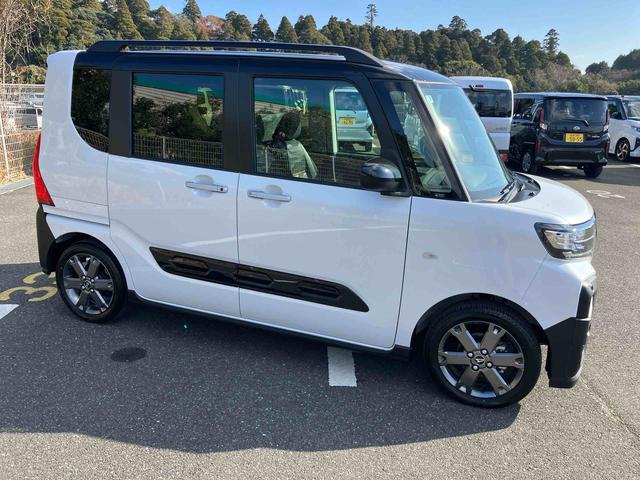 タントファンクロスターボルーフレール　１５インチアルミ　バックカメラ　両側電動スライドドア　シートヒーター　電動駐車ブレーキ　ＬＥＤライト＆フォグ　上下２段調節式デッキボード　コーナーセンサー　衝突被害軽減ブレーキ（千葉県）の中古車