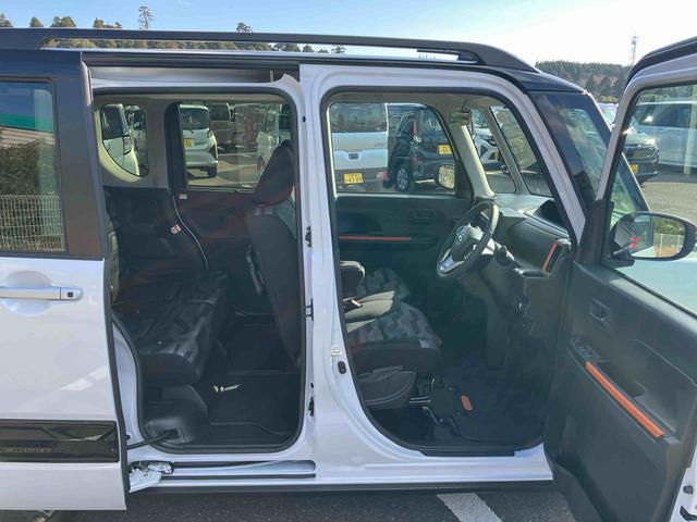 タントファンクロスターボルーフレール　１５インチアルミ　バックカメラ　両側電動スライドドア　シートヒーター　電動駐車ブレーキ　ＬＥＤライト＆フォグ　上下２段調節式デッキボード　コーナーセンサー　衝突被害軽減ブレーキ（千葉県）の中古車