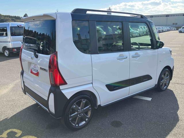 タントファンクロスターボルーフレール　１５インチアルミ　バックカメラ　両側電動スライドドア　シートヒーター　電動駐車ブレーキ　ＬＥＤライト＆フォグ　上下２段調節式デッキボード　コーナーセンサー　衝突被害軽減ブレーキ（千葉県）の中古車