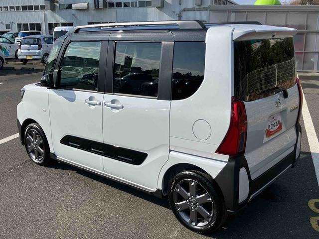 タントファンクロスターボルーフレール　１５インチアルミ　バックカメラ　両側電動スライドドア　シートヒーター　電動駐車ブレーキ　ＬＥＤライト＆フォグ　上下２段調節式デッキボード　コーナーセンサー　衝突被害軽減ブレーキ（千葉県）の中古車