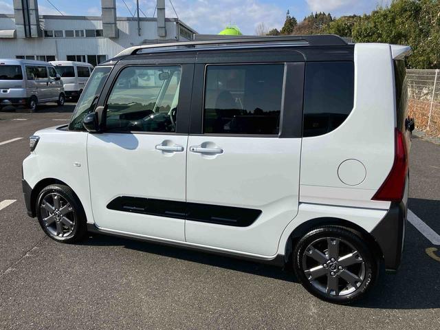 タントファンクロスターボルーフレール　１５インチアルミ　バックカメラ　両側電動スライドドア　シートヒーター　電動駐車ブレーキ　ＬＥＤライト＆フォグ　上下２段調節式デッキボード　コーナーセンサー　衝突被害軽減ブレーキ（千葉県）の中古車