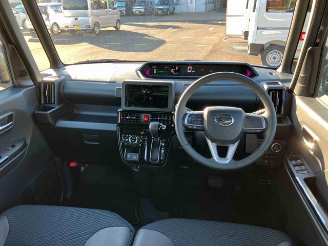 タントカスタムＲＳターボエンジン　１５インチアルミ　バックカメラ　両側電動スライドドア　シートヒーター　電動駐車ブレーキ　ＬＥＤライト＆フォグ　上下２段調節式デッキボード　コーナーセンサー　衝突被害軽減ブレーキ（千葉県）の中古車