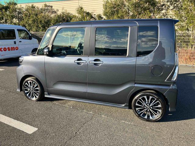 タントカスタムＲＳターボエンジン　１５インチアルミ　バックカメラ　両側電動スライドドア　シートヒーター　電動駐車ブレーキ　ＬＥＤライト＆フォグ　上下２段調節式デッキボード　コーナーセンサー　衝突被害軽減ブレーキ（千葉県）の中古車