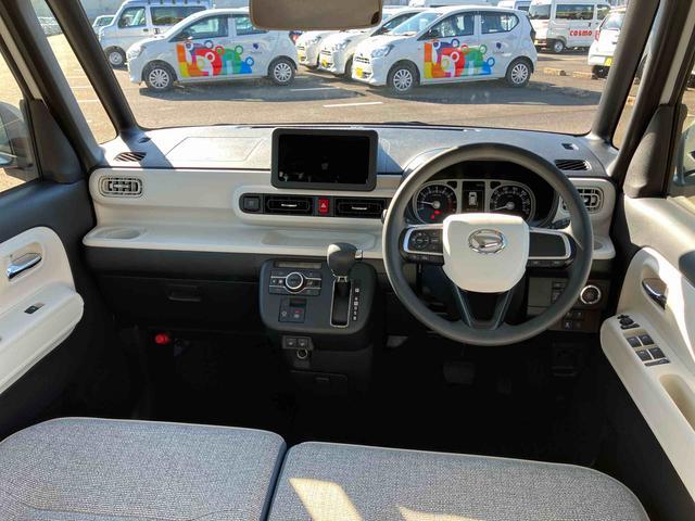 ムーヴキャンバスストライプスＧ両側電動スライドドア　ＬＥＤヘッドライト＆フォグランプ　シートヒーター　保温カップホルダー　電動駐車ブレーキ　バックカメラ　ステアリングスイッチ　コーナーセンサー　衝突被害軽減ブレーキ（千葉県）の中古車