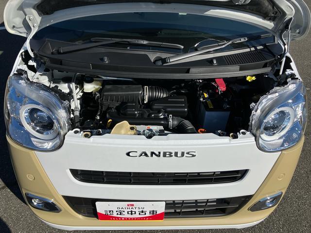 ムーヴキャンバスストライプスＧ両側電動スライドドア　ＬＥＤヘッドライト＆フォグランプ　シートヒーター　保温カップホルダー　電動駐車ブレーキ　バックカメラ　ステアリングスイッチ　コーナーセンサー　衝突被害軽減ブレーキ（千葉県）の中古車