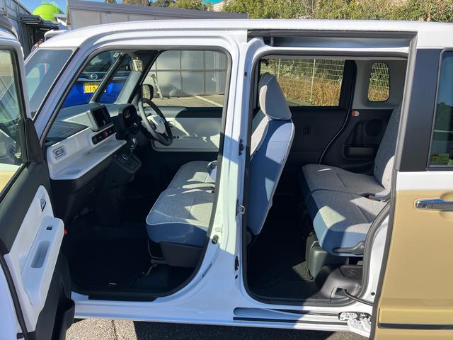 ムーヴキャンバスストライプスＧ両側電動スライドドア　ＬＥＤヘッドライト＆フォグランプ　シートヒーター　保温カップホルダー　電動駐車ブレーキ　バックカメラ　ステアリングスイッチ　コーナーセンサー　衝突被害軽減ブレーキ（千葉県）の中古車