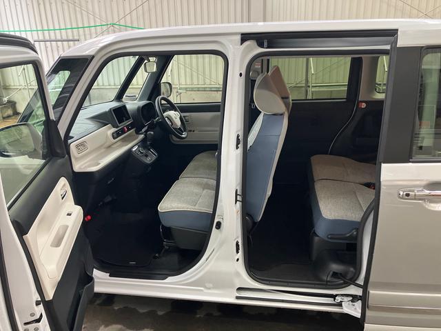 ムーヴキャンバスストライプスＧＬＥＤヘッドライト／両側電動スライドドア／コーナーセンサー／アイドリングストップ／衝突回避支援システム／横滑り防止装置／オートライト／オートエアコン／キーフリー／電動格納ミラー／電動パーキングブレーキ（千葉県）の中古車