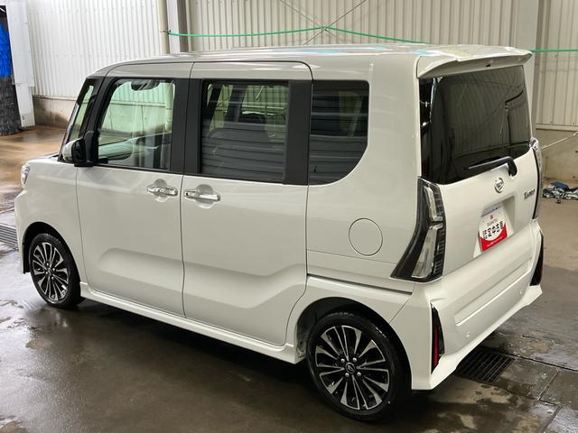 タントカスタムＲＳターボエンジン　１５インチアルミ　バックカメラ　両側電動スライドドア　シートヒーター　電動駐車ブレーキ　ＬＥＤライト＆フォグ　上下２段調節式デッキボード　コーナーセンサー　衝突被害軽減ブレーキ（千葉県）の中古車