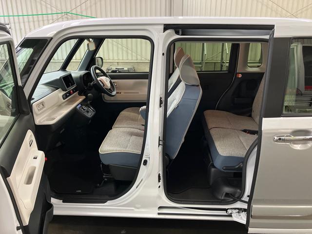 ムーヴキャンバスストライプスＧＬＥＤヘッドライト／両側電動スライドドア／コーナーセンサー／アイドリングストップ／衝突回避支援システム／横滑り防止装置／オートライト／オートエアコン／キーフリー／電動格納ミラー／電動パーキングブレーキ（千葉県）の中古車