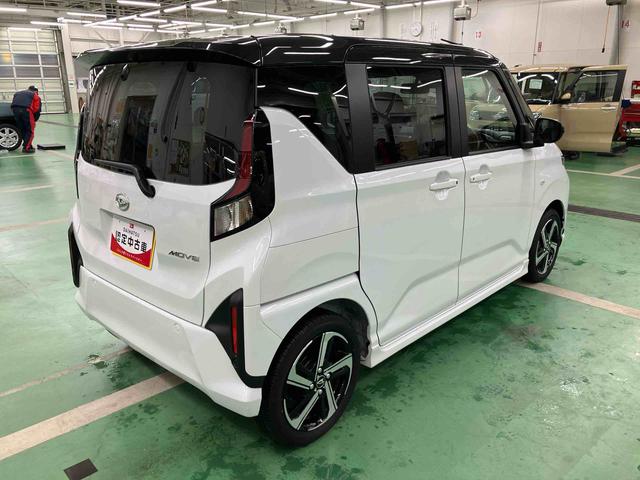 ムーヴＲＳＬＥＤヘッドライト／両側電動スライドドア／アダプティブクルーズコントロール／コーナーセンサー／アイドリングストップ／衝突回避支援システム／横滑り防止装置／電動格納ミラー／電動パーキングブレーキ（千葉県）の中古車