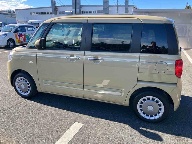 ムーヴキャンバスセオリーＧＬＥＤヘッドライト／両側電動スライドドア／コーナーセンサー／アイドリングストップ／衝突回避支援システム／横滑り防止装置／オートライト／オートエアコン／キーフリー／電動格納ミラー／電動パーキングブレーキ（千葉県）の中古車