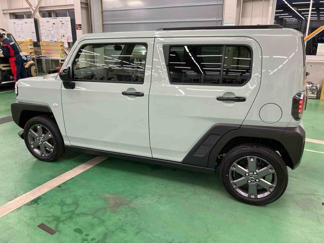 タフトＧ　ダーククロムベンチャーＬＥＤヘッドライト／スカイフィールトップ／アダプティブクルーズコントロール／プッシュボタンエンジンスターター／アイドリングストップ／オートライト／コーナーセンサー／衝突回避支援システム／オートエアコン（千葉県）の中古車