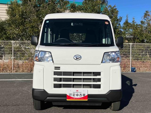 ハイゼットカーゴデラックス衝突被害軽減ブレーキ　コーナーセンサー　オートライト　プライバシーガラス　フロントパワーウィンドウ　オーバーヘッドシェルフ　スピーカー一体型ＡＭ・ＦＭラジオ　キーレスエントリー　アイドリングストップ（千葉県）の中古車