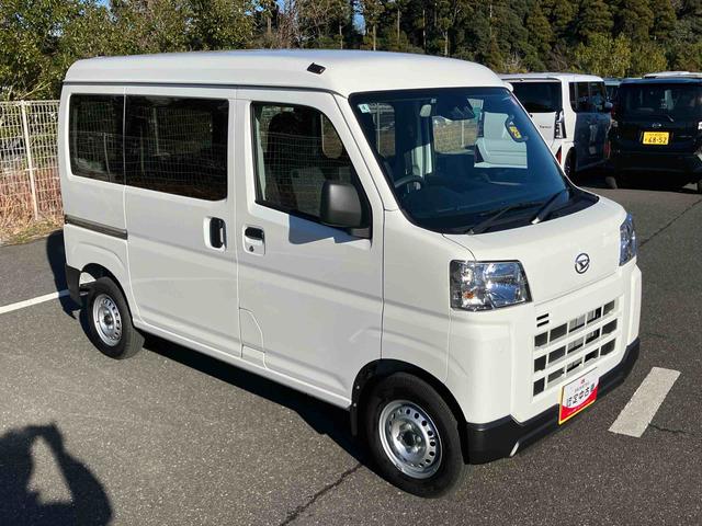 ハイゼットカーゴデラックス衝突被害軽減ブレーキ　コーナーセンサー　オートライト　プライバシーガラス　フロントパワーウィンドウ　オーバーヘッドシェルフ　スピーカー一体型ＡＭ・ＦＭラジオ　キーレスエントリー　アイドリングストップ（千葉県）の中古車