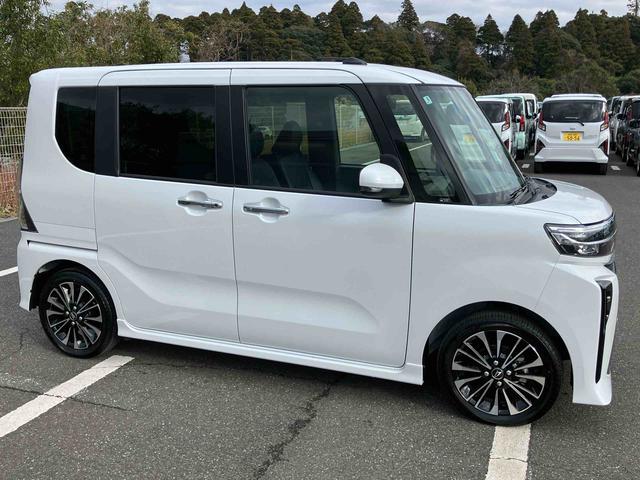 タントカスタムRSターボエンジン 15インチアルミ バックカメラ 両側電動スライドドア シートヒーター 電動駐車ブレーキ LEDライト&フォグ 上下2段調節式デッキボード コーナーセンサー 衝突被害軽減ブレーキ(千葉県)の中古車