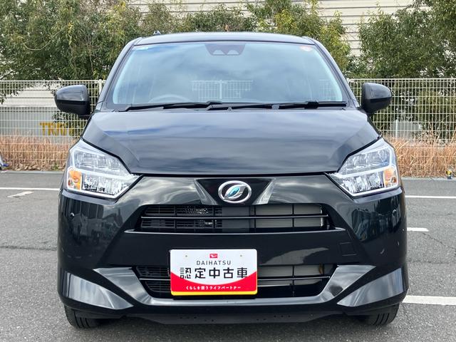 ミライースＸ　ＳＡIIIＬＥＤヘッドライト　電動格納ドアミラー　プライバシーガラス　リヤシートヘッドレスト　オートライト　キーレスエントリー　セキュリティアラーム　横滑り防止装置　コーナーセンサー　衝突被害軽減ブレーキ（千葉県）の中古車