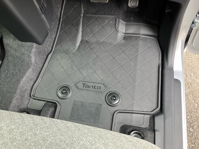 タントＸバックカメラ　左側電動スライドドア　シートヒーター　電動パーキングブレーキ　ＬＥＤヘッドライト　オートライト　オートエアコン　上下２段調節式デッキボード　コーナーセンサー　衝突被害軽減ブレーキ（千葉県）の中古車