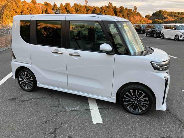 タントカスタムRSターボエンジン 15インチアルミ バックカメラ 両側電動スライドドア シートヒーター 電動駐車ブレーキ LEDライト&フォグ 上下2段調節式デッキボード コーナーセンサー 衝突被害軽減ブレーキ(千葉県)の中古車