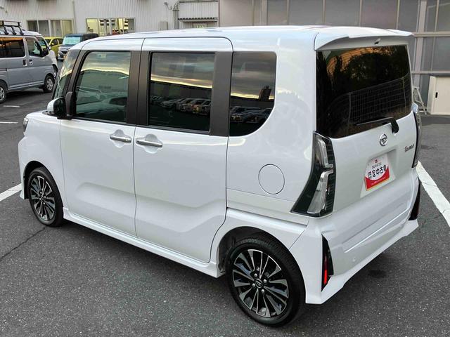 タントカスタムRSターボエンジン 15インチアルミ バックカメラ 両側電動スライドドア シートヒーター 電動駐車ブレーキ LEDライト&フォグ 上下2段調節式デッキボード コーナーセンサー 衝突被害軽減ブレーキ(千葉県)の中古車