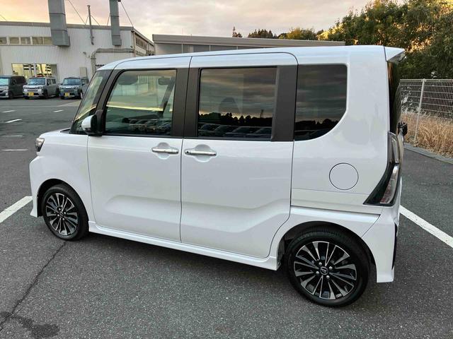 タントカスタムRSターボエンジン 15インチアルミ バックカメラ 両側電動スライドドア シートヒーター 電動駐車ブレーキ LEDライト&フォグ 上下2段調節式デッキボード コーナーセンサー 衝突被害軽減ブレーキ(千葉県)の中古車