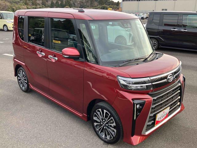 タントカスタムＲＳターボエンジン　１５インチアルミ　バックカメラ　両側電動スライドドア　シートヒーター　電動駐車ブレーキ　ＬＥＤライト＆フォグ　上下２段調節式デッキボード　コーナーセンサー　衝突被害軽減ブレーキ（千葉県）の中古車