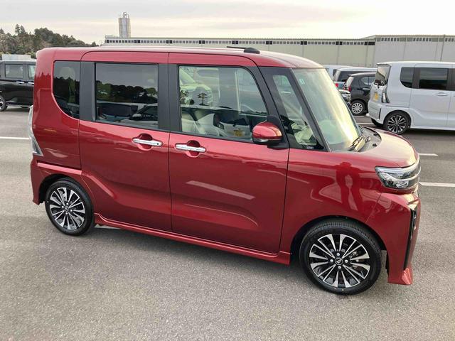 タントカスタムＲＳターボエンジン　１５インチアルミ　バックカメラ　両側電動スライドドア　シートヒーター　電動駐車ブレーキ　ＬＥＤライト＆フォグ　上下２段調節式デッキボード　コーナーセンサー　衝突被害軽減ブレーキ（千葉県）の中古車