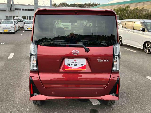 タントカスタムＲＳターボエンジン　１５インチアルミ　バックカメラ　両側電動スライドドア　シートヒーター　電動駐車ブレーキ　ＬＥＤライト＆フォグ　上下２段調節式デッキボード　コーナーセンサー　衝突被害軽減ブレーキ（千葉県）の中古車
