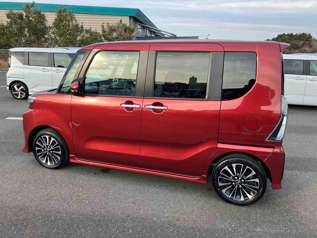 タントカスタムＲＳターボエンジン　１５インチアルミ　バックカメラ　両側電動スライドドア　シートヒーター　電動駐車ブレーキ　ＬＥＤライト＆フォグ　上下２段調節式デッキボード　コーナーセンサー　衝突被害軽減ブレーキ（千葉県）の中古車