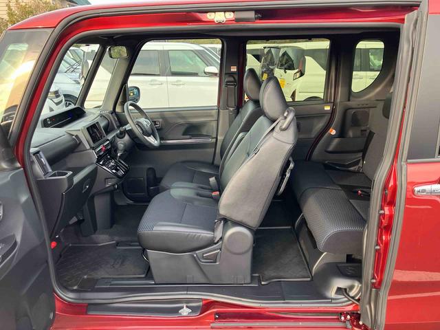 タントカスタムＲＳターボエンジン　１５インチアルミ　バックカメラ　両側電動スライドドア　シートヒーター　電動駐車ブレーキ　ＬＥＤライト＆フォグ　上下２段調節式デッキボード　コーナーセンサー　衝突被害軽減ブレーキ（千葉県）の中古車