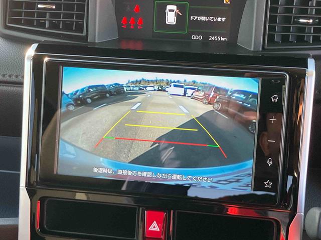 トールカスタムＧＬＥＤヘッドライト＆フォグランプ　アダプティブクルコン　１４インチアルミホイール　両側電動スライドドア　電動パーキングブレーキ　プッシュボタンスターター　コーナーセンサー　衝突被害軽減ブレーキ（千葉県）の中古車