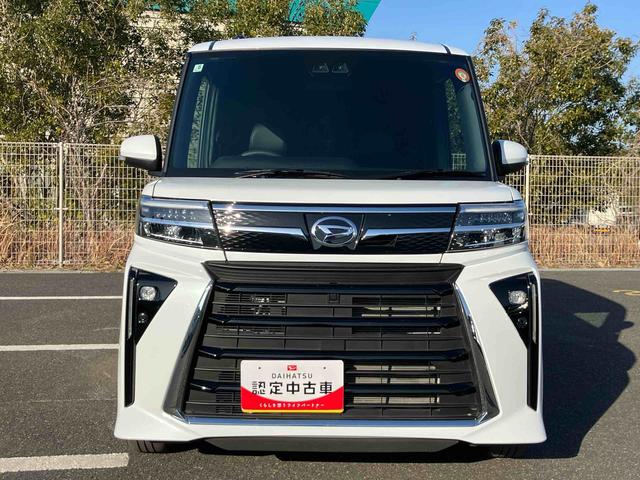 タントカスタムＲＳターボエンジン　１５インチアルミ　バックカメラ　両側電動スライドドア　シートヒーター　電動駐車ブレーキ　ＬＥＤライト＆フォグ　上下２段調節式デッキボード　コーナーセンサー　衝突被害軽減ブレーキ（千葉県）の中古車