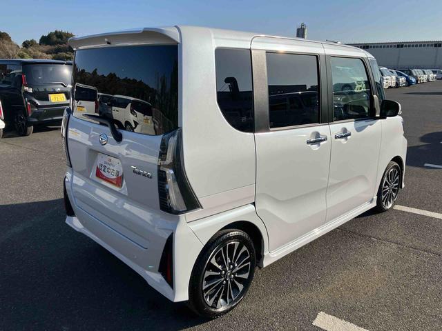 タントカスタムＲＳターボエンジン　１５インチアルミ　バックカメラ　両側電動スライドドア　シートヒーター　電動駐車ブレーキ　ＬＥＤライト＆フォグ　上下２段調節式デッキボード　コーナーセンサー　衝突被害軽減ブレーキ（千葉県）の中古車