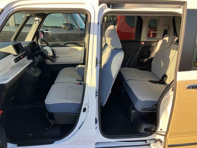 ムーヴキャンバスストライプスＧ両側電動スライドドア　ＬＥＤヘッドライト＆フォグランプ　シートヒーター　保温カップホルダー　電動駐車ブレーキ　バックカメラ　ステアリングスイッチ　コーナーセンサー　衝突被害軽減ブレーキ（千葉県）の中古車