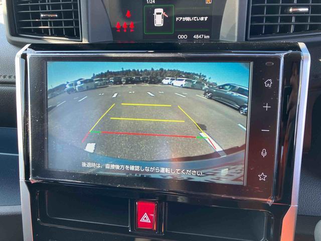 トールカスタムＧ　ターボ９型ＤＰオーディオ／ＢＴ／ＴＶ／Ｂカメラ／ステアリングスイッチ　ＬＥＤヘッド＆フォグランプ　自動追従クルコン　１５インチアルミ　両側パワスラ　電動駐車ブレーキ　コーナーセンサー　衝突被害軽減ブレーキ（千葉県）の中古車