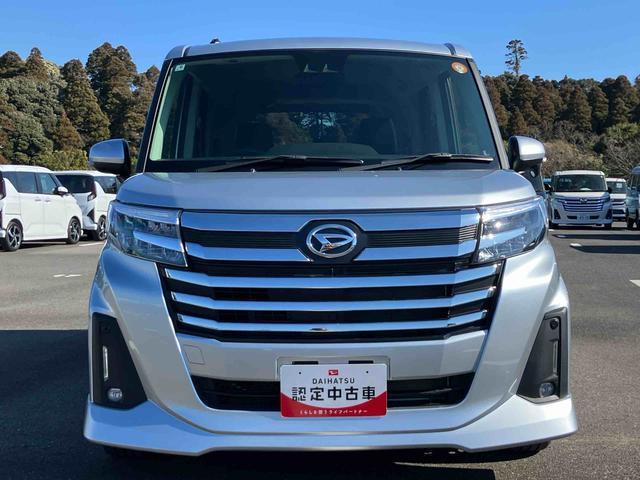 トールカスタムＧ　ターボ９型ＤＰオーディオ／ＢＴ／ＴＶ／Ｂカメラ／ステアリングスイッチ　ＬＥＤヘッド＆フォグランプ　自動追従クルコン　１５インチアルミ　両側パワスラ　電動駐車ブレーキ　コーナーセンサー　衝突被害軽減ブレーキ（千葉県）の中古車