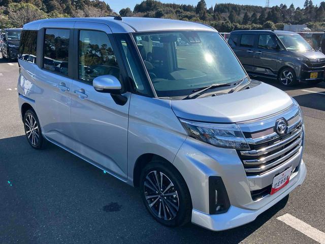 トールカスタムＧ　ターボ９型ＤＰオーディオ／ＢＴ／ＴＶ／Ｂカメラ／ステアリングスイッチ　ＬＥＤヘッド＆フォグランプ　自動追従クルコン　１５インチアルミ　両側パワスラ　電動駐車ブレーキ　コーナーセンサー　衝突被害軽減ブレーキ（千葉県）の中古車