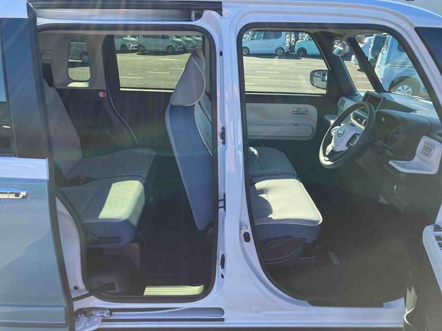 ムーヴキャンバスストライプスＧ両側電動スライドドア　ＬＥＤヘッドライト＆フォグランプ　シートヒーター　保温カップホルダー　電動駐車ブレーキ　バックカメラ　ステアリングスイッチ　コーナーセンサー　衝突被害軽減ブレーキ（千葉県）の中古車