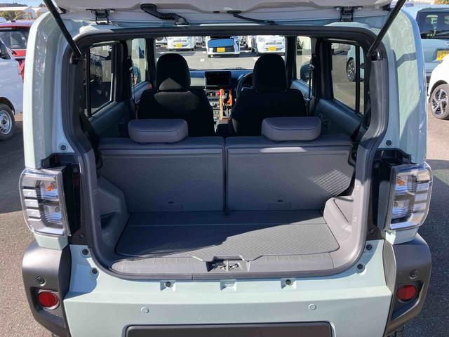 タフトＧガラスルーフ　ルーフレール　１５インチアルミホイール　ＬＥＤヘッドライト＆フォグランプ　バックカメラ　シートヒーター　電動パーキングブレーキ　自動追従クルコン　コーナーセンサー　衝突被害軽減ブレーキ（千葉県）の中古車