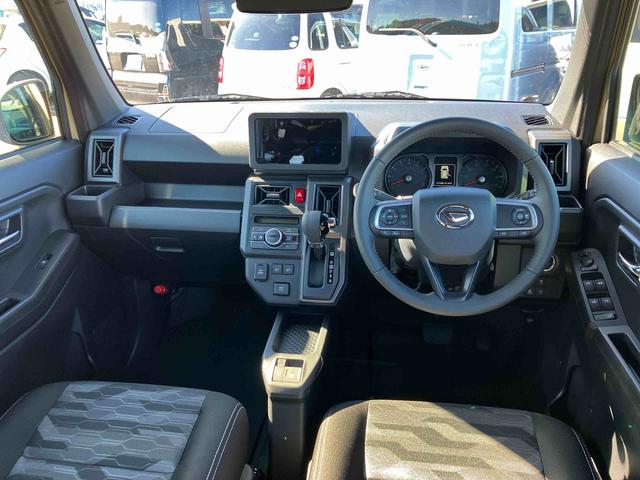 タフトＧターボ　クロムベンチャー前後専用ガーニッシュ　ガラスルーフ　ルーフレール　１５インチアルミ　ＬＥＤヘッドライト＆フォグランプ　バックカメラ　シートヒーター　電動駐車ブレーキ　自動追従クルコン　衝突被害軽減ブレーキ（千葉県）の中古車