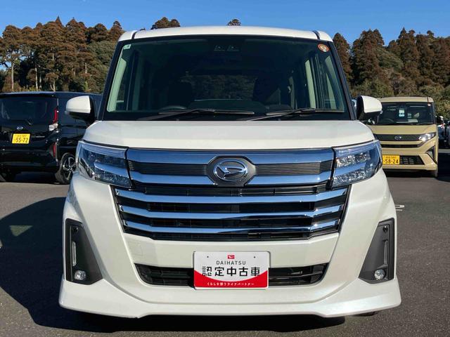 トールカスタムＧ　ターボ９型ＤＰオーディオ／ＢＴ／ＴＶ／Ｂカメラ／ステアリングスイッチ　ＬＥＤヘッド＆フォグランプ　自動追従クルコン　１５インチアルミ　両側パワスラ　電動駐車ブレーキ　コーナーセンサー　衝突被害軽減ブレーキ（千葉県）の中古車