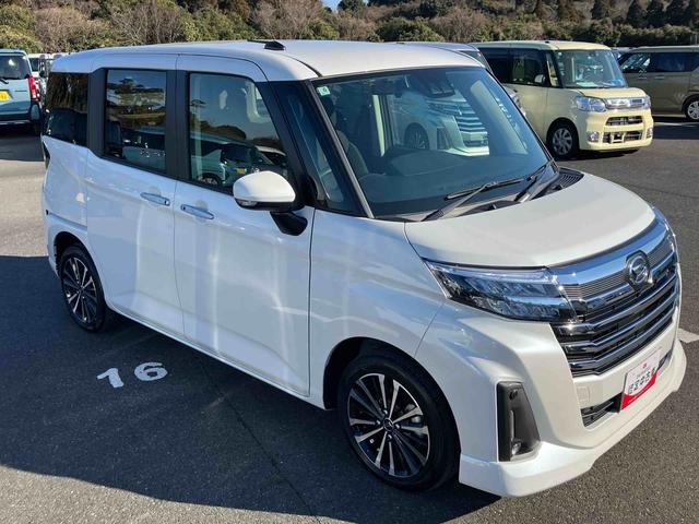 トールカスタムＧ　ターボ９型ＤＰオーディオ／ＢＴ／ＴＶ／Ｂカメラ／ステアリングスイッチ　ＬＥＤヘッド＆フォグランプ　自動追従クルコン　１５インチアルミ　両側パワスラ　電動駐車ブレーキ　コーナーセンサー　衝突被害軽減ブレーキ（千葉県）の中古車