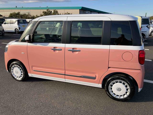 ムーヴキャンバスストライプスG両側電動スライドドア LEDヘッドライト&フォグランプ シートヒーター 保温カップホルダー 電動駐車ブレーキ バックカメラ ステアリングスイッチ コーナーセンサー 衝突被害軽減ブレーキ(千葉県)の中古車