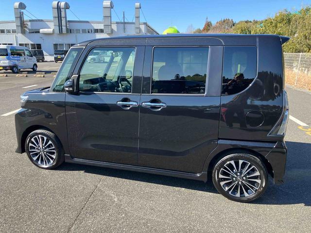 タントカスタムＲＳターボエンジン　１５インチアルミ　バックカメラ　両側電動スライドドア　シートヒーター　電動駐車ブレーキ　ＬＥＤライト＆フォグ　上下２段調節式デッキボード　コーナーセンサー　衝突被害軽減ブレーキ（千葉県）の中古車